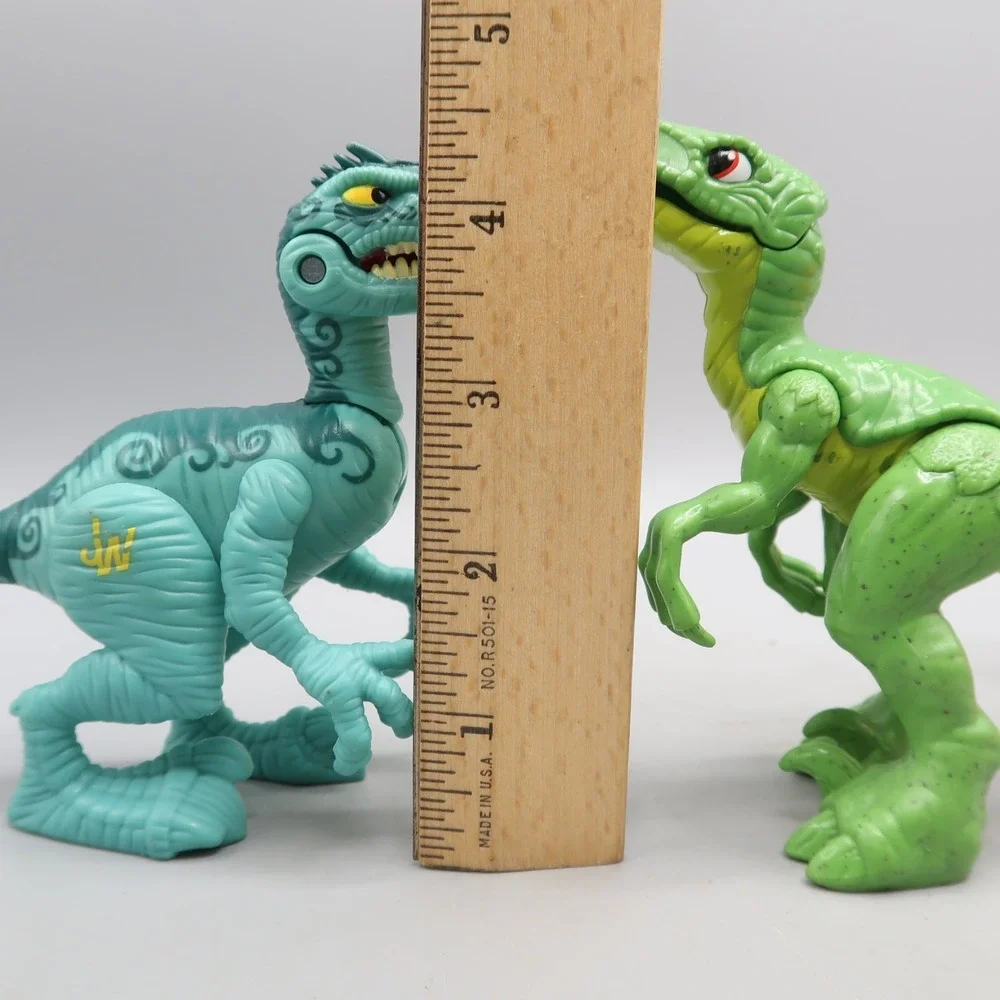 Imaginext Zuru Jurassic Dinosaur Figures Velociraptor Pterodactyl Toy Lot of 4